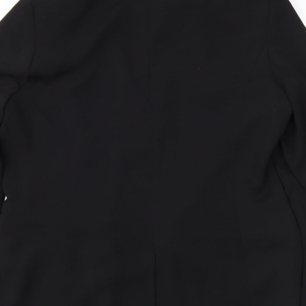 Miss Selfridge Womens Black   Jacket Suit Jacket Size 12