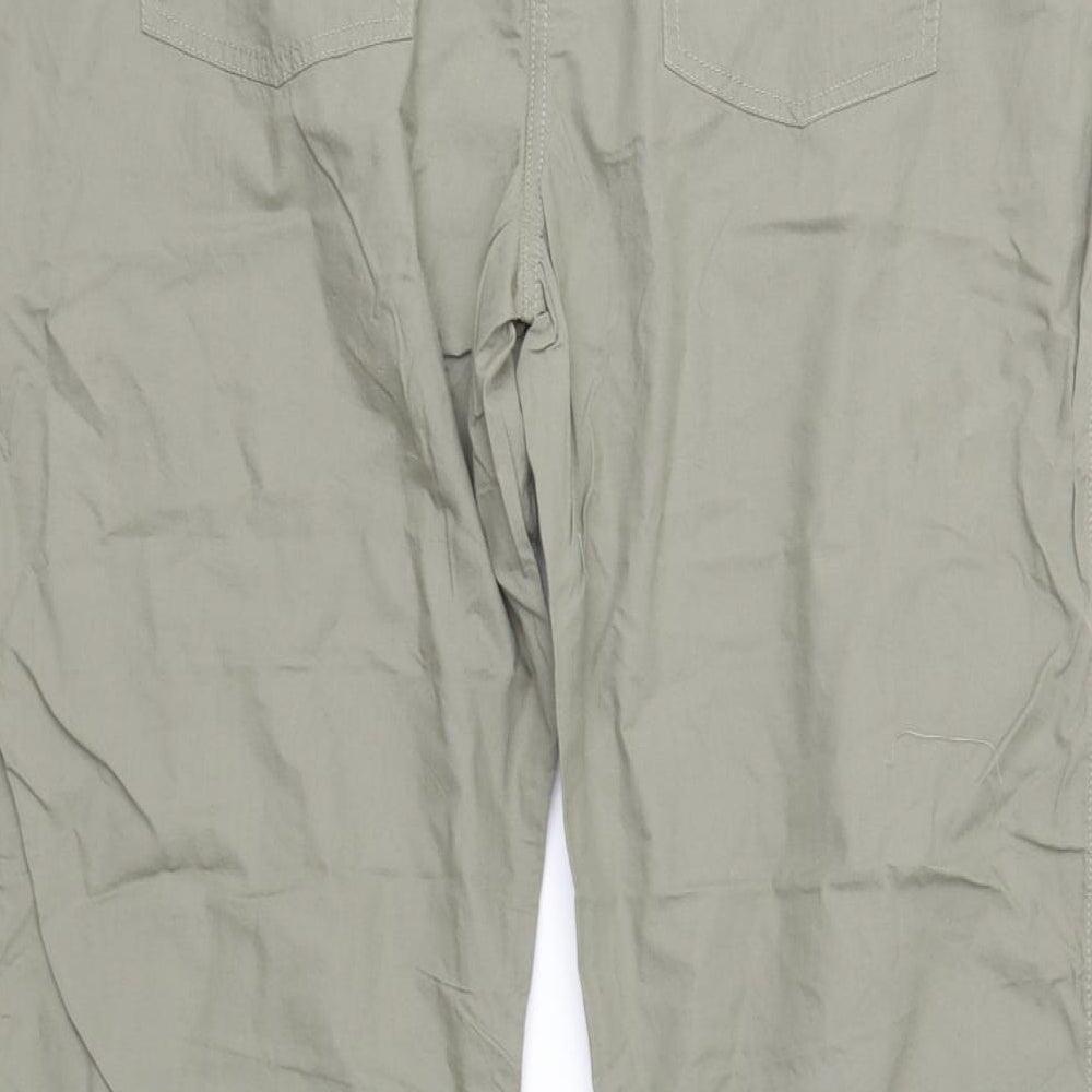 South Womens Green   Chino Trousers Size 18 L32 in