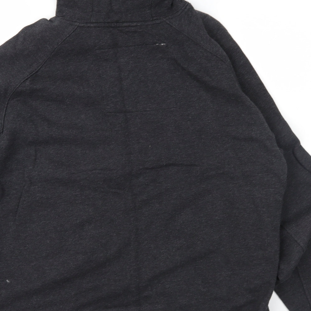 Duffer of St. George Mens Grey   Pullover Hoodie Size L