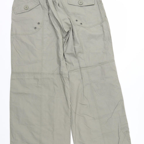 No Fear Womens Green   Cargo Trousers Size 18 L31 in