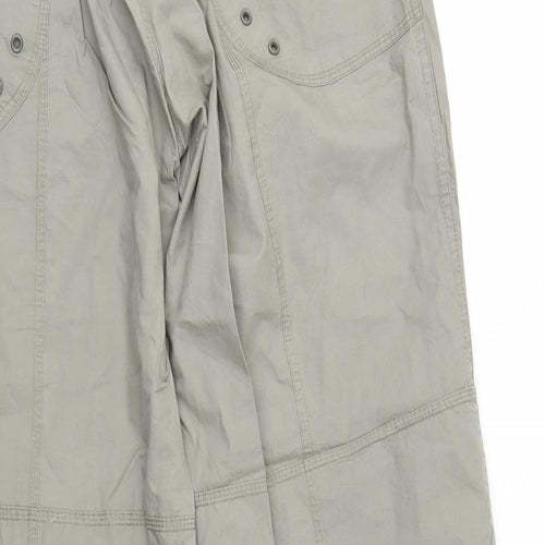 No Fear Womens Green   Cargo Trousers Size 18 L31 in
