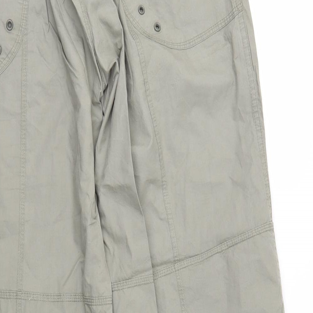 No Fear Womens Green   Cargo Trousers Size 18 L31 in