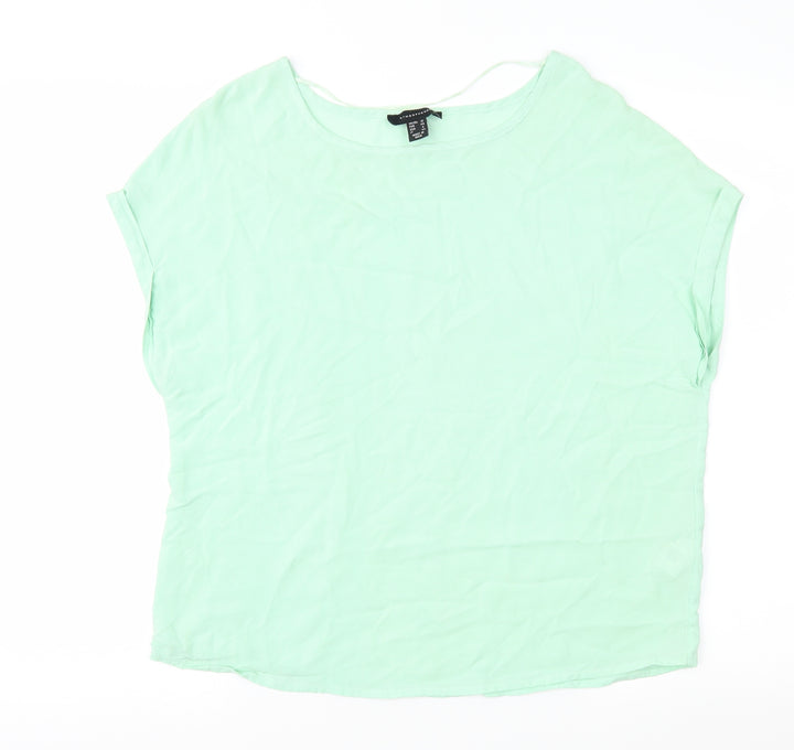 Atmosphere Womens Green   Basic Blouse Size 10