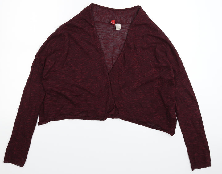 Divided Womens Brown Knit Cardigan Jumper Size XS