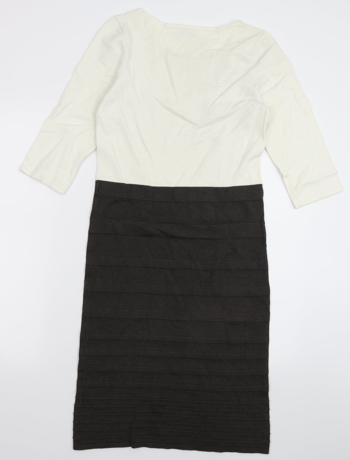 Minuet Womens Multicoloured  Knit Jumper Dress  Size 10