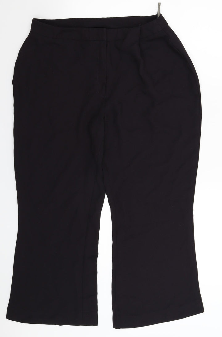 Principles Womens Black Trousers Size 30 in L25 in