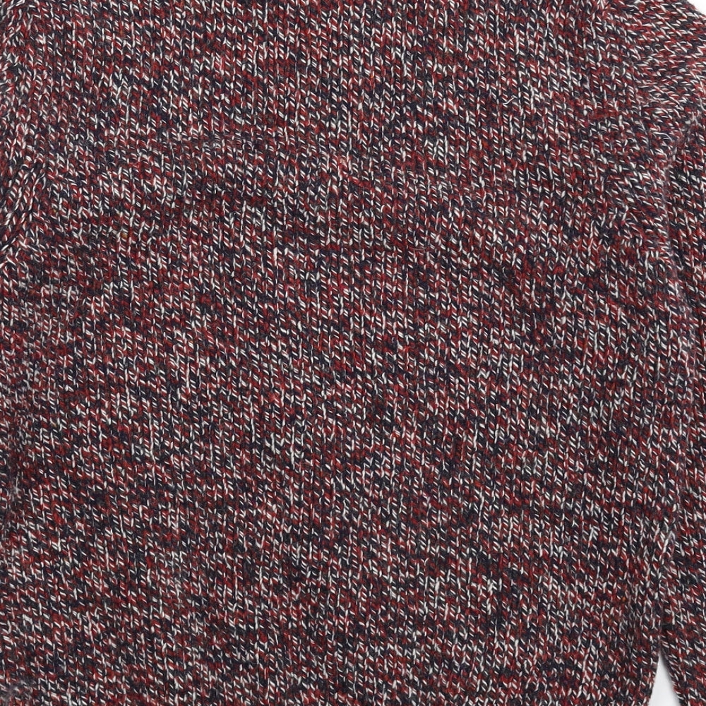 Edwin Mens Multicoloured  Knit Pullover Jumper Size L