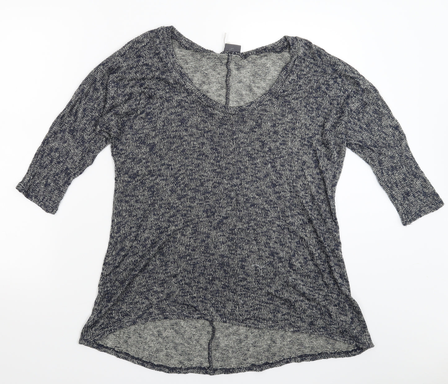 Sparkle & Fade Womens Blue  Knit Pullover Jumper Size S