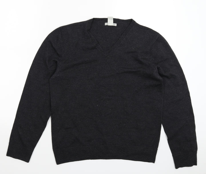 Gap Mens Grey Knit Pullover Jumper Size M
