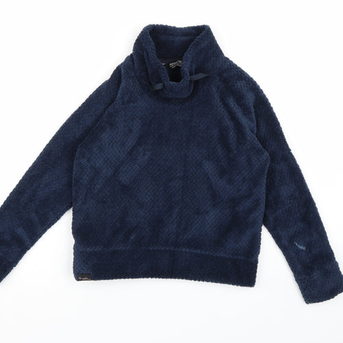 Regatta Boys Blue  Fleece Pullover Sweatshirt Size 7-8 Years