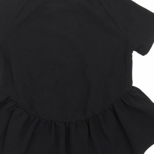 SHIEN Womens Black   Basic Blouse Size XS