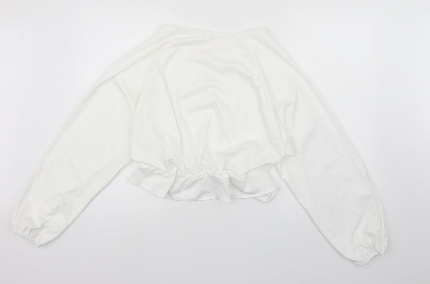 Preworn Womens White   Basic Blouse Size S