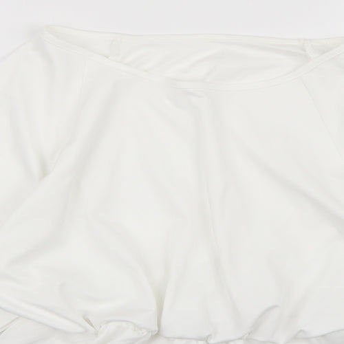 Preworn Womens White   Basic Blouse Size S