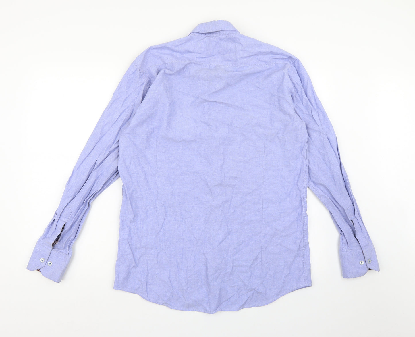 Cavani Mens Blue    Button-Up Size L