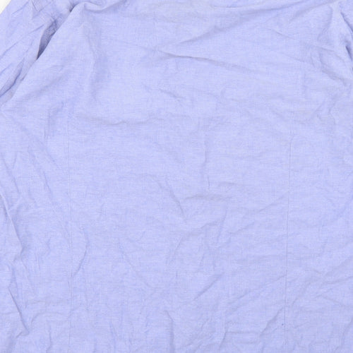 Cavani Mens Blue    Button-Up Size L