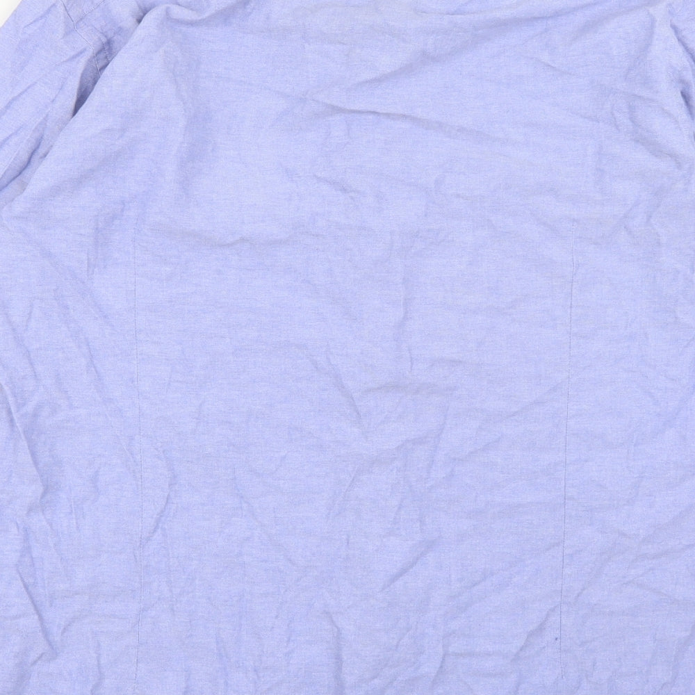 Cavani Mens Blue    Button-Up Size L