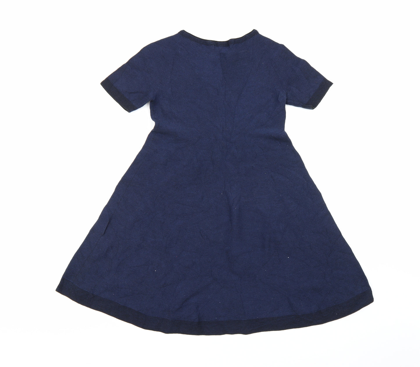 UNI QLO Womens Blue  Knit T-Shirt Dress  Size S