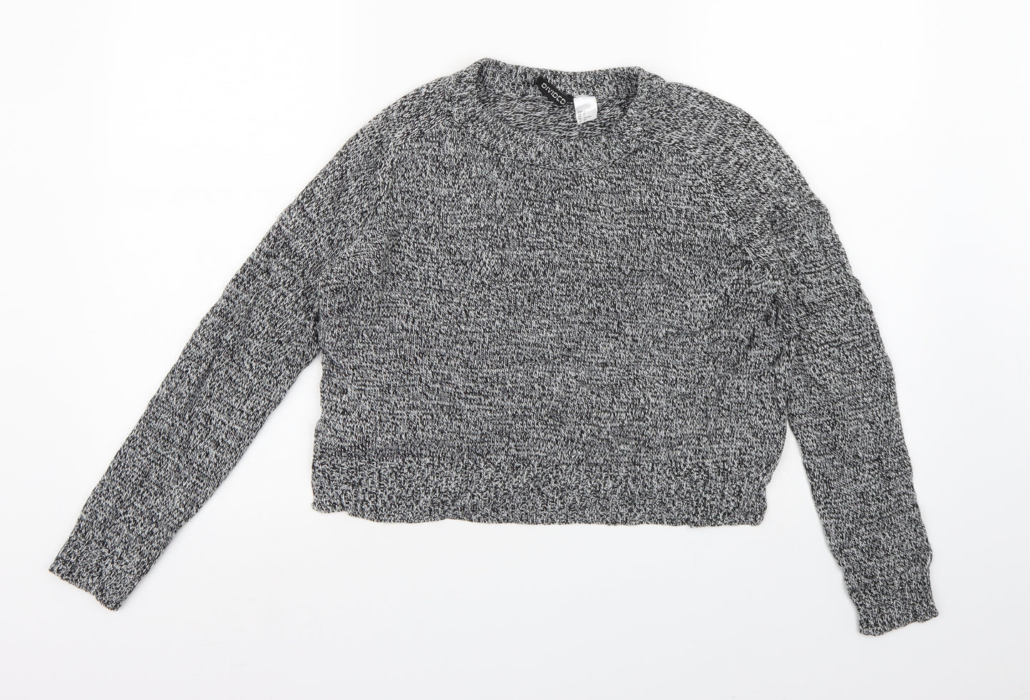 Divided by H&M Womens Black  Knit Pullover Jumper Size S