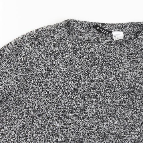 Divided by H&M Womens Black  Knit Pullover Jumper Size S