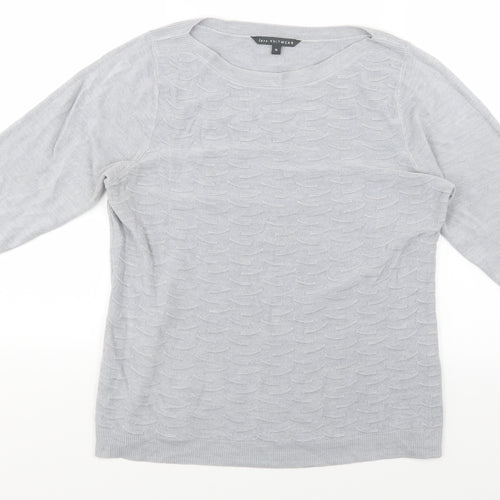 Bonmarché Womens Grey   Pullover Jumper Size 18