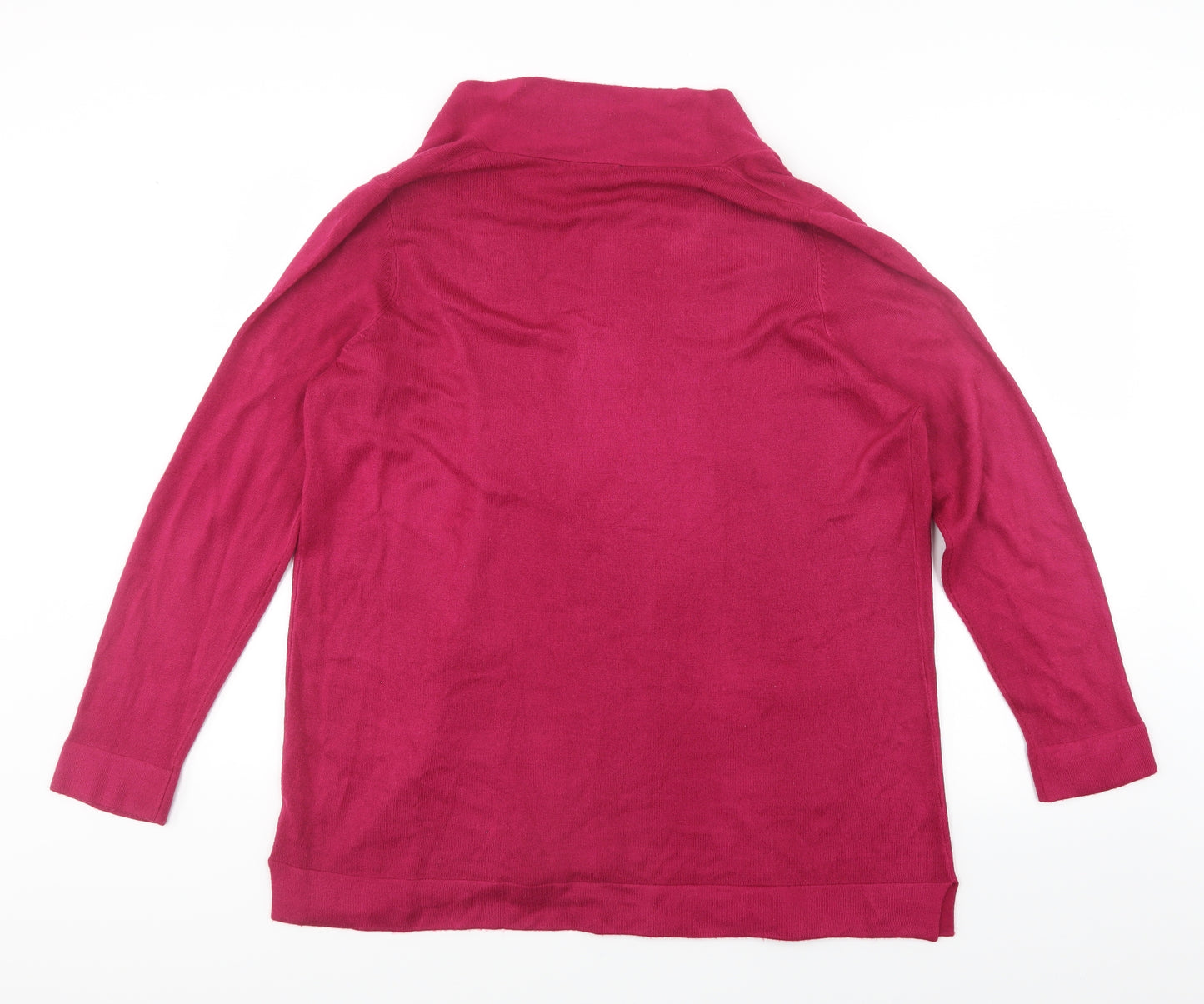 Bonmarché Womens Pink   Cardigan Jumper Size 16