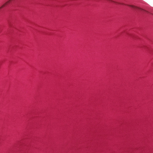 Bonmarché Womens Pink   Cardigan Jumper Size 16