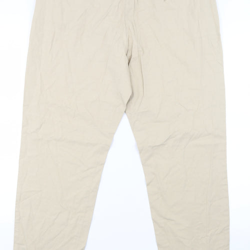 EDC Womens Beige   Trousers  Size XL L28 in