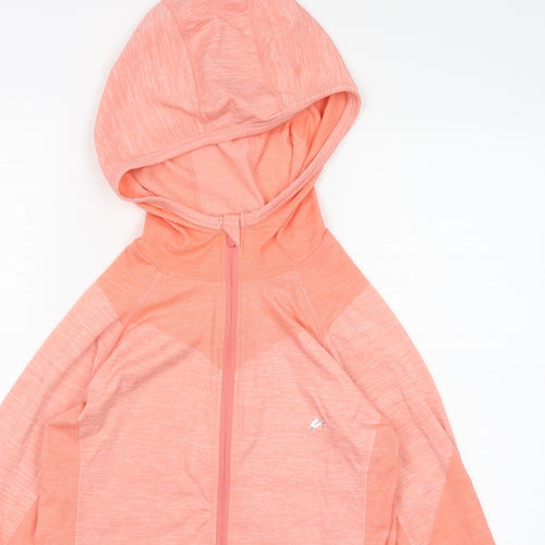 F&F Womens Orange   Full Zip Jumper Size L