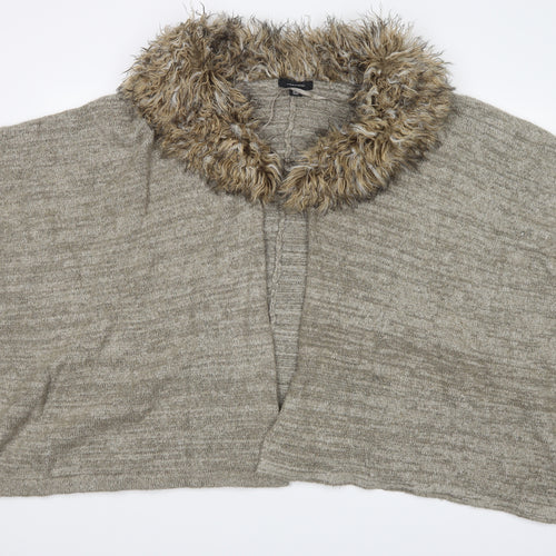 Atmosphere Womens Beige   Cardigan Jumper One Size