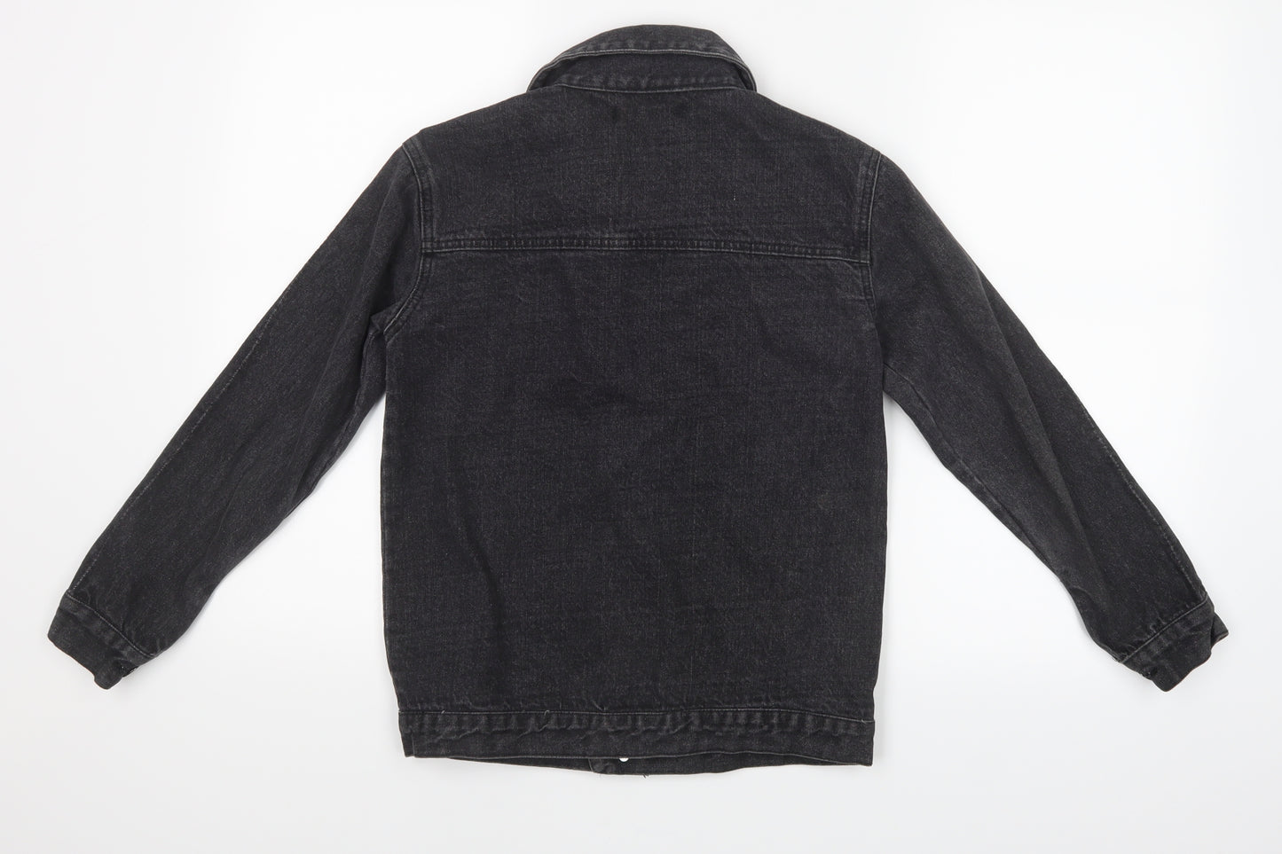 Daisy Street Womens Black  Denim Jacket  Size XS