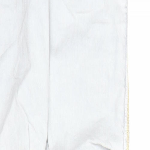 Maryley Womens Grey  Denim Straight Jeans Size 10 L30 in
