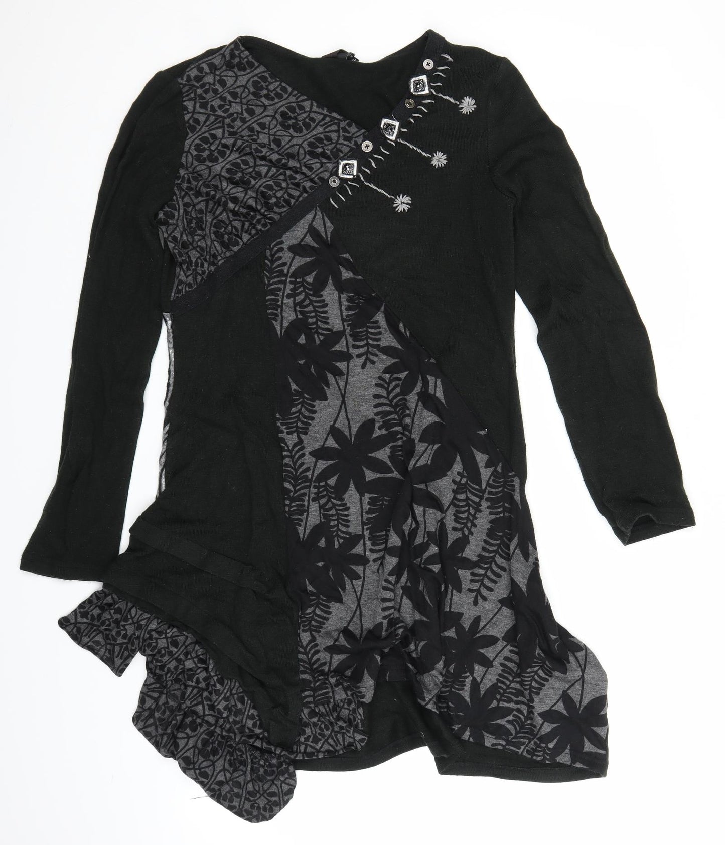 Izabel Womens Black   Jumper Dress  Size 14