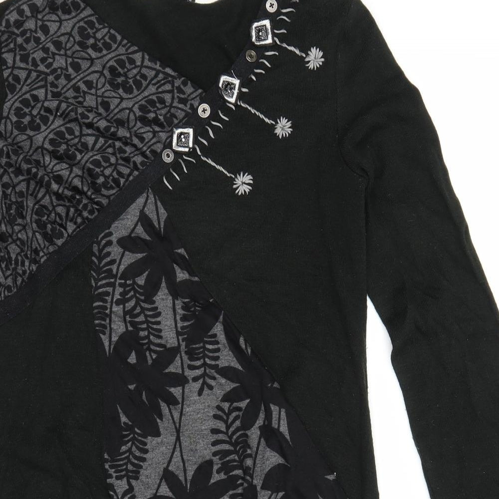 Izabel Womens Black   Jumper Dress  Size 14