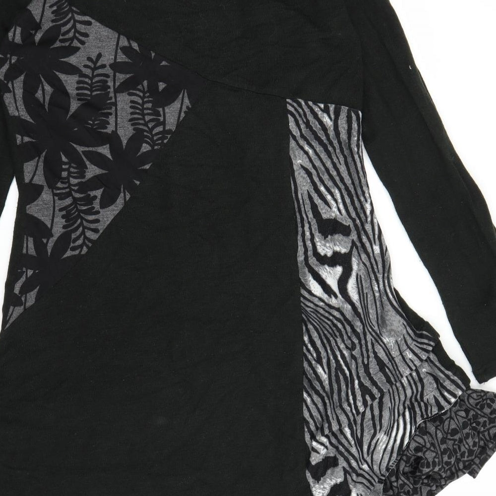 Izabel Womens Black   Jumper Dress  Size 14