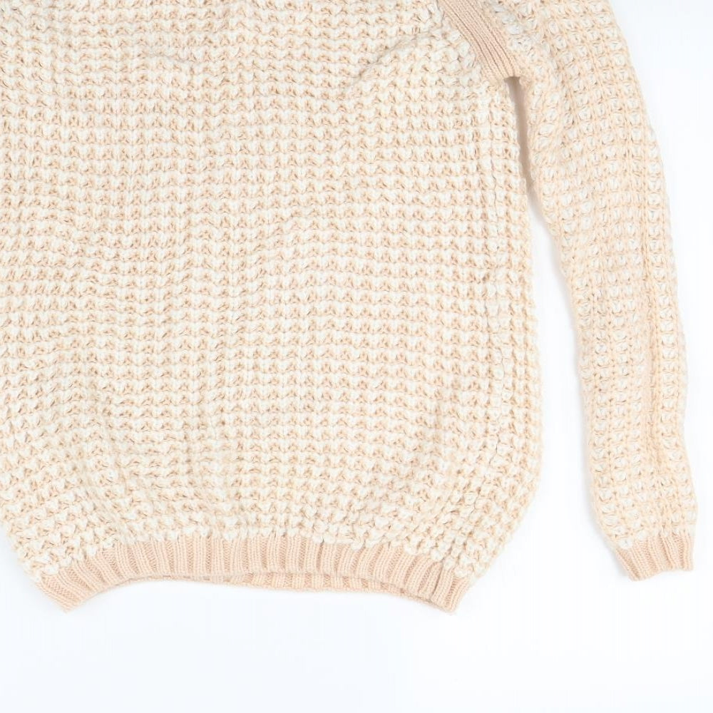 Republic Womens Orange   Pullover Jumper Size 8