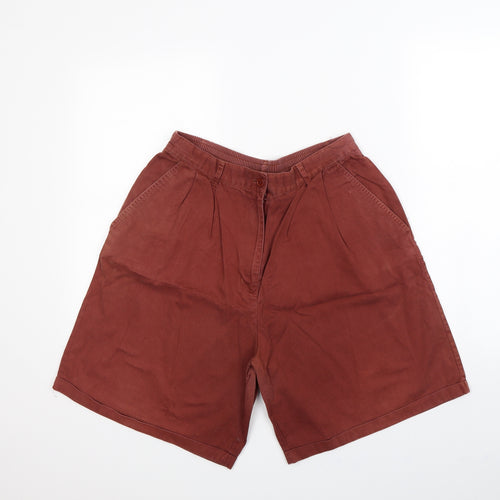 FX  Womens Red   Paperbag Shorts Size 16