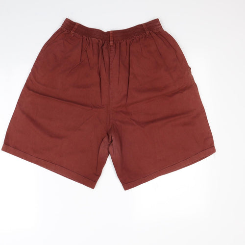 FX  Womens Red   Paperbag Shorts Size 16