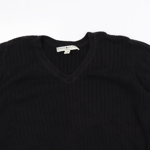 Tommy Hilfiger Womens Black   Pullover Jumper Size 2XL