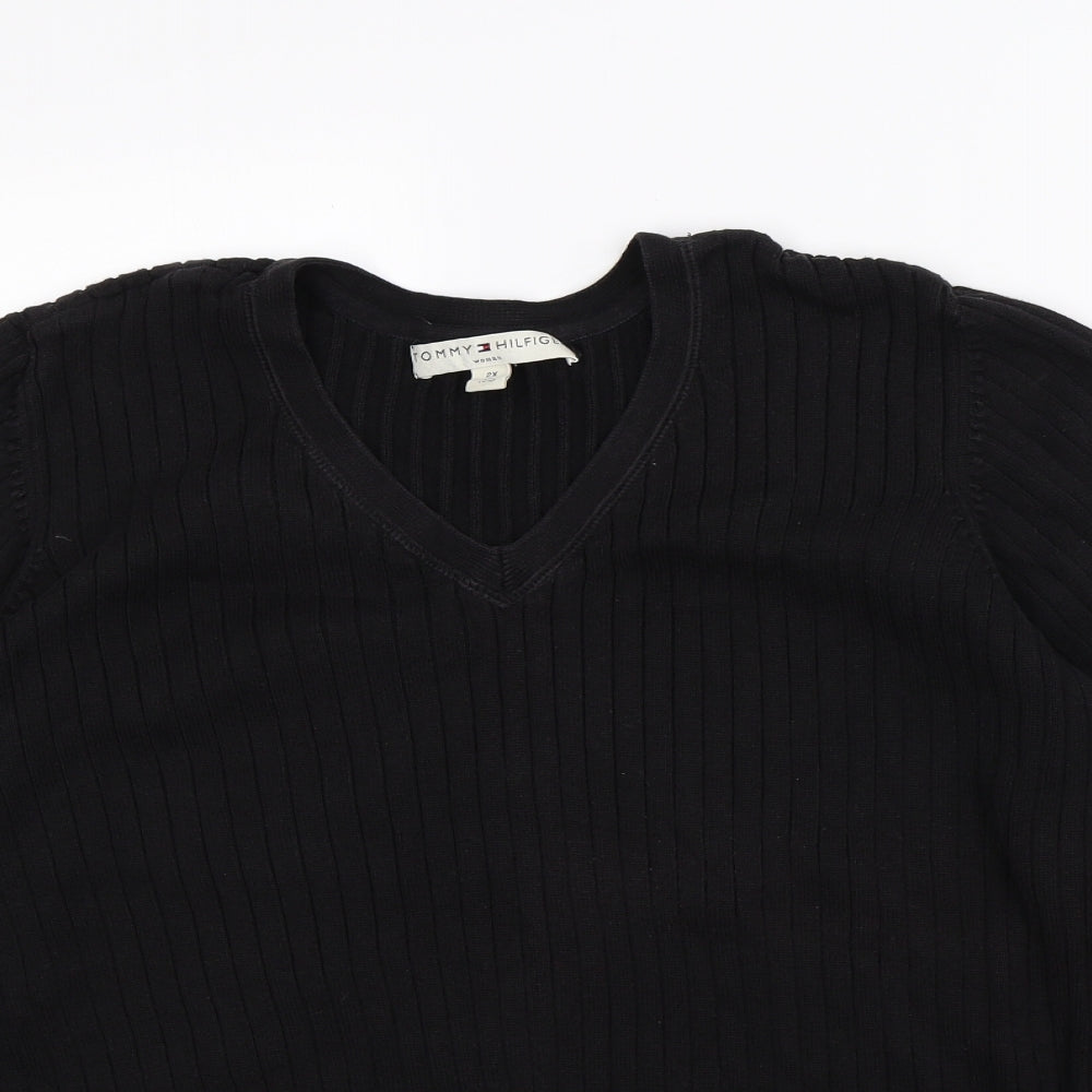 Tommy Hilfiger Womens Black   Pullover Jumper Size 2XL