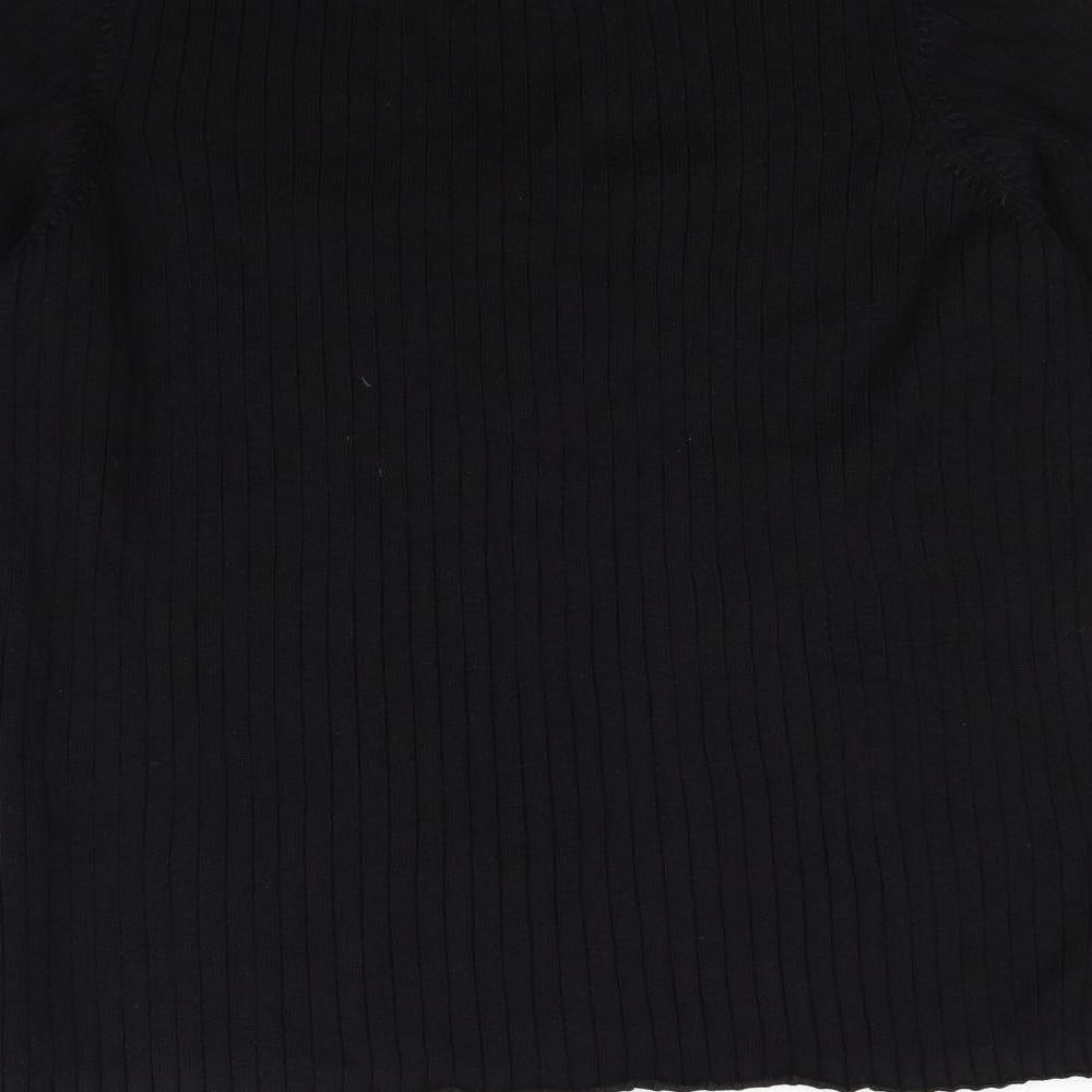 Tommy Hilfiger Womens Black   Pullover Jumper Size 2XL