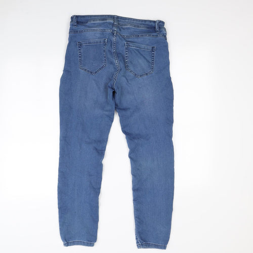 Preworn Womens Blue   Straight Jeans Size 32 in L30 in