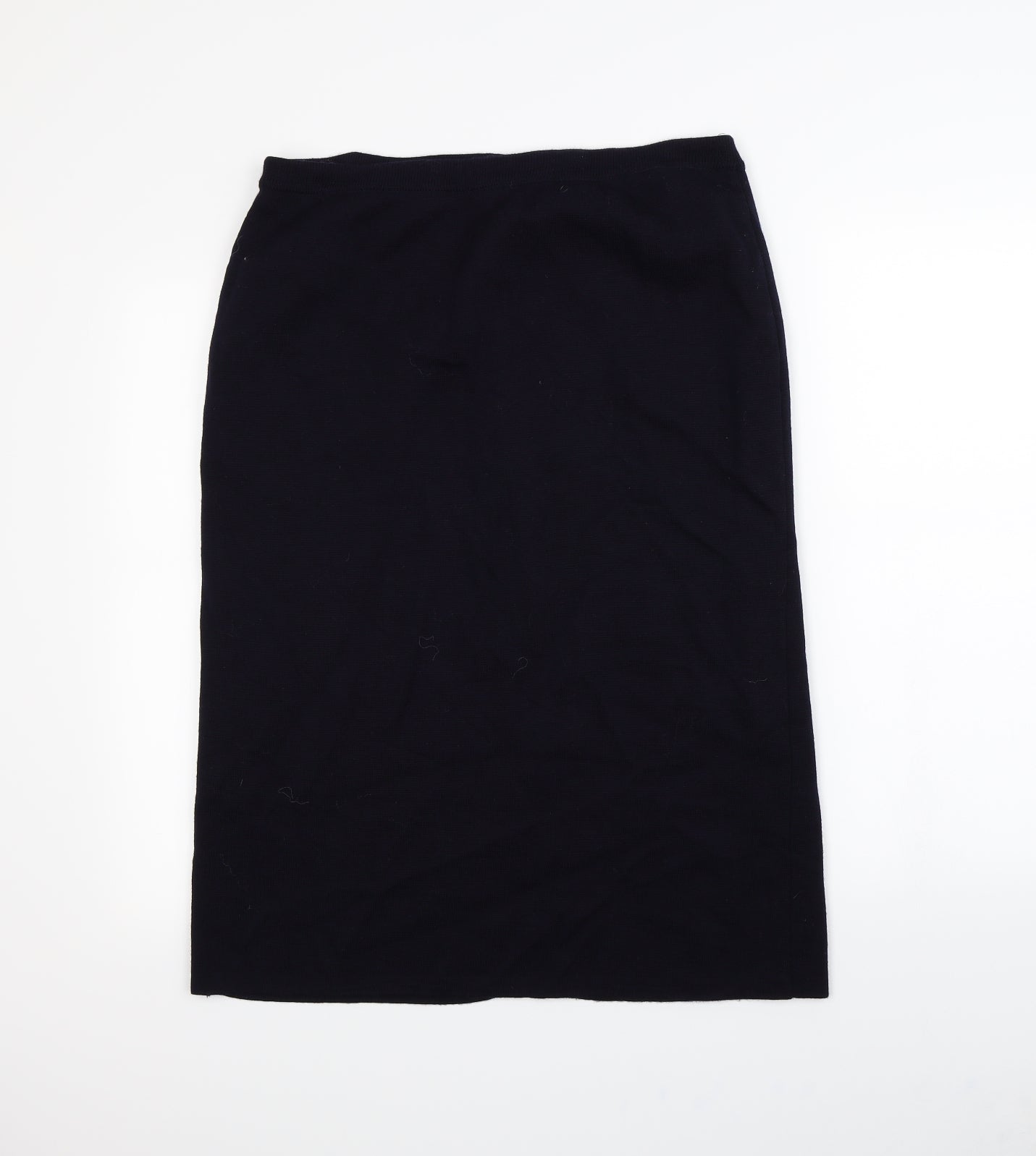Preworn Womens Blue   Straight & Pencil Skirt Size 34 in
