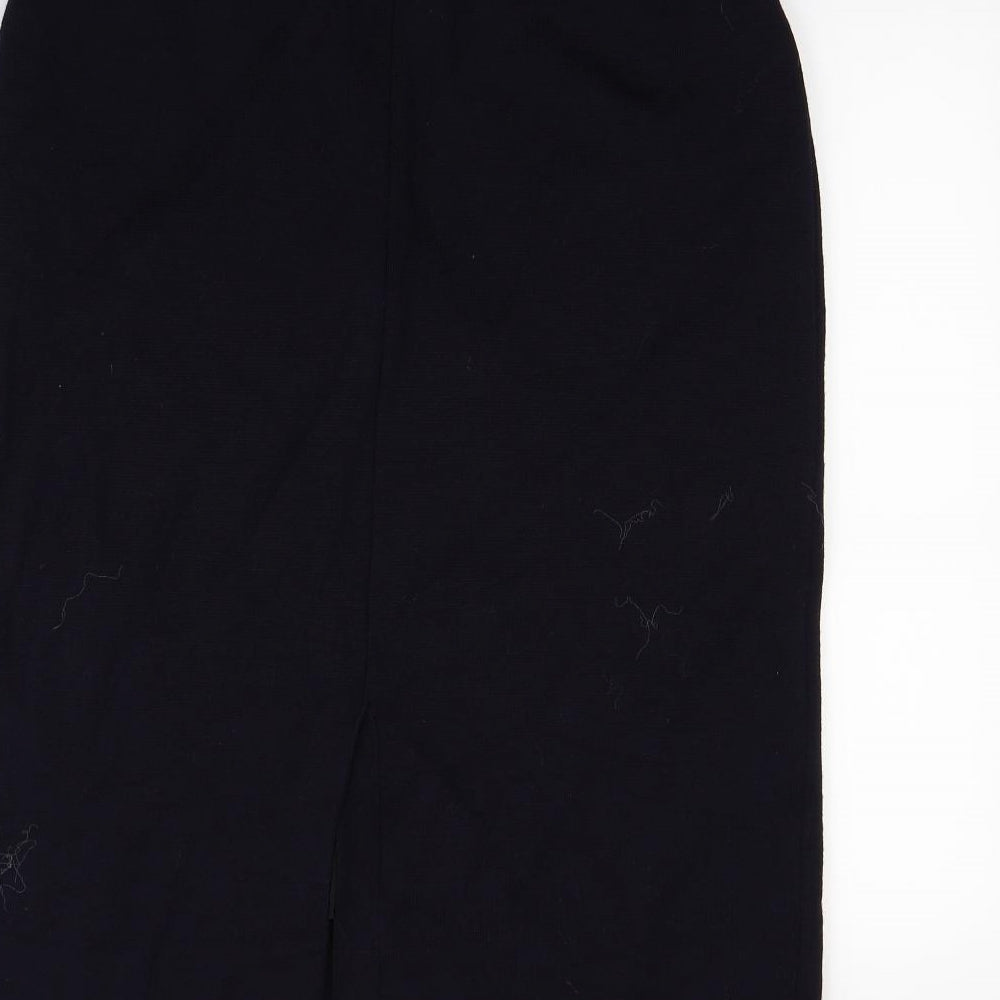 Preworn Womens Blue   Straight & Pencil Skirt Size 34 in