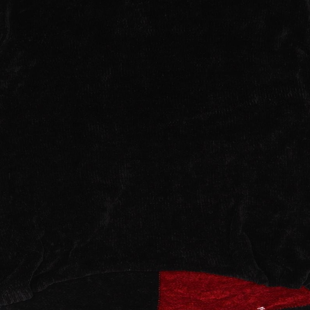 Alfred Dunner Womens Black   Pullover Jumper Size XL  - Shoulder Pads