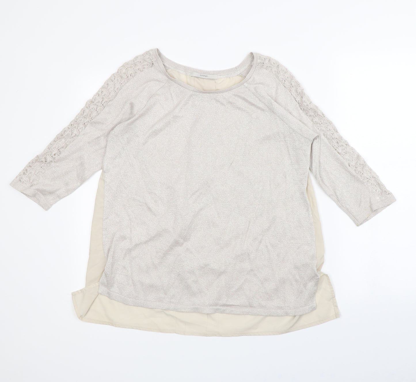 George Womens Ivory   Pullover Jumper Size 12