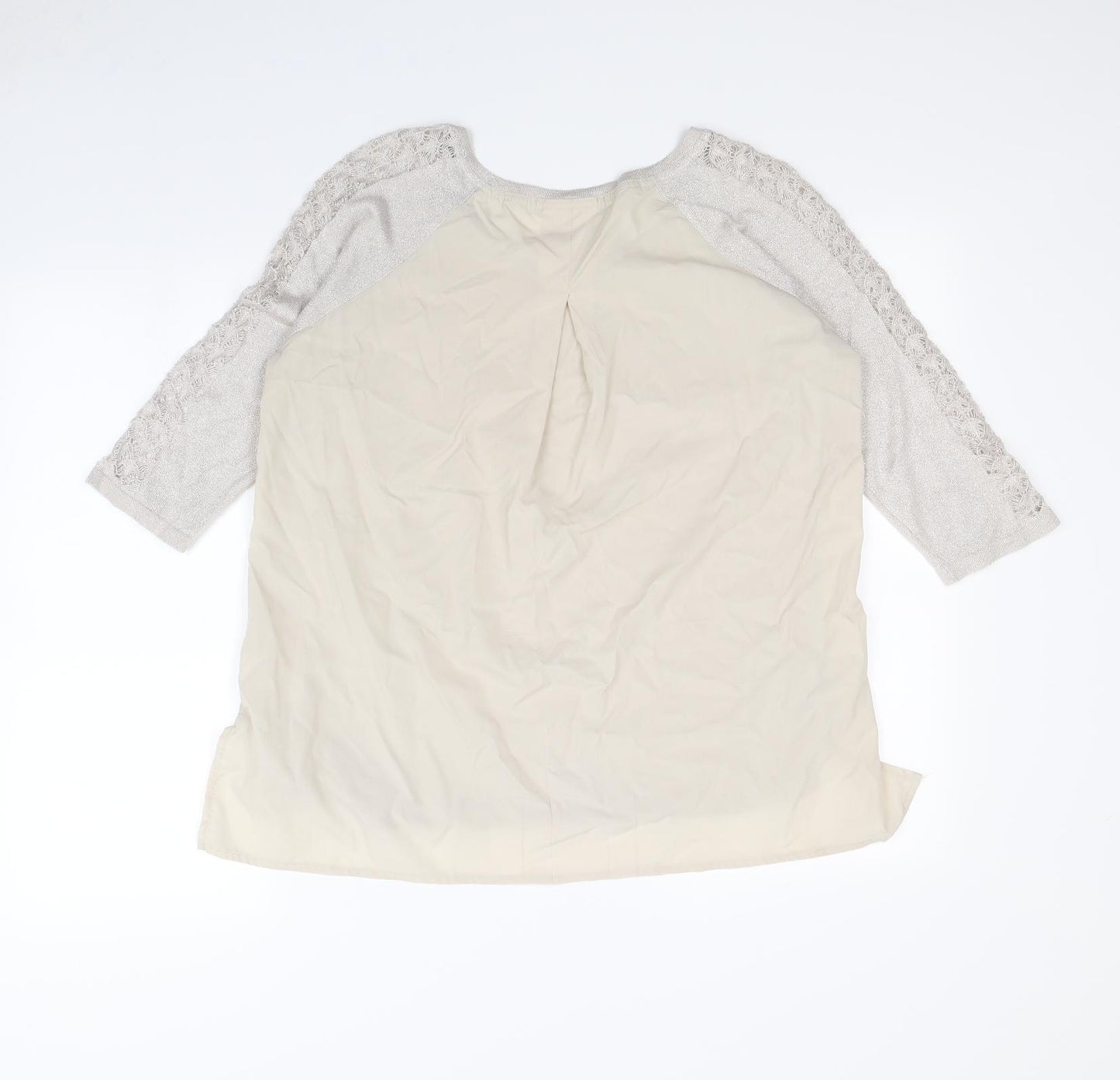 George Womens Ivory   Pullover Jumper Size 12