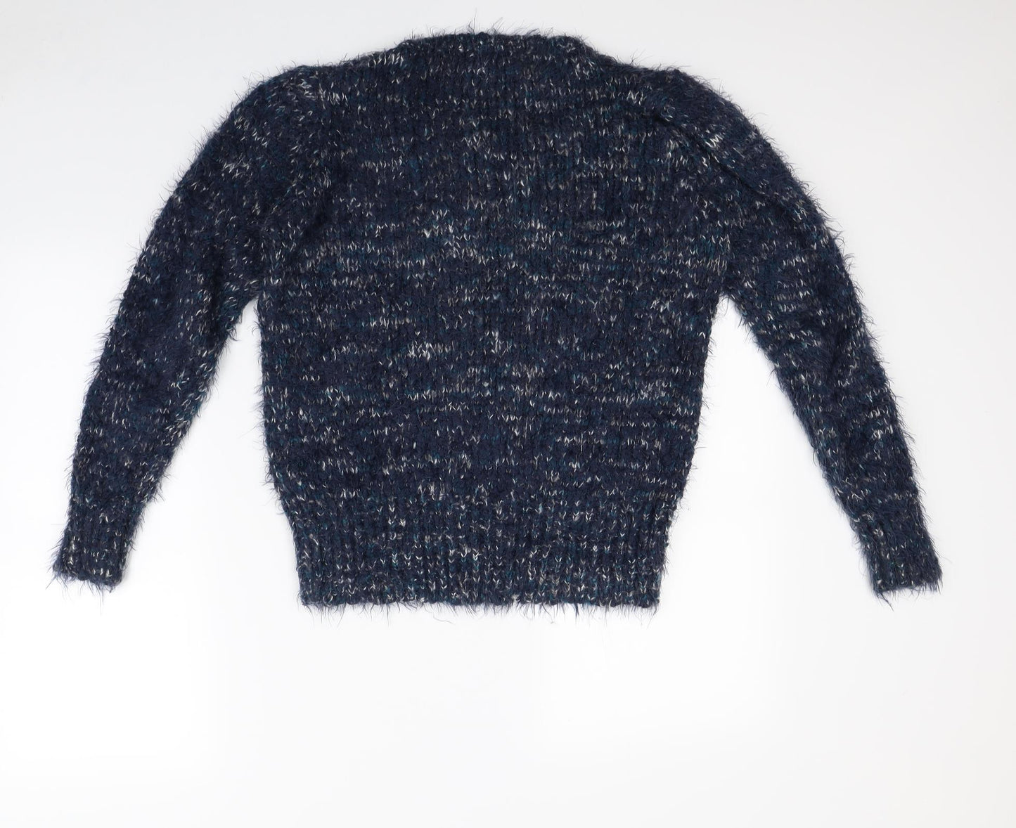 Isle Womens Blue   Pullover Jumper Size M