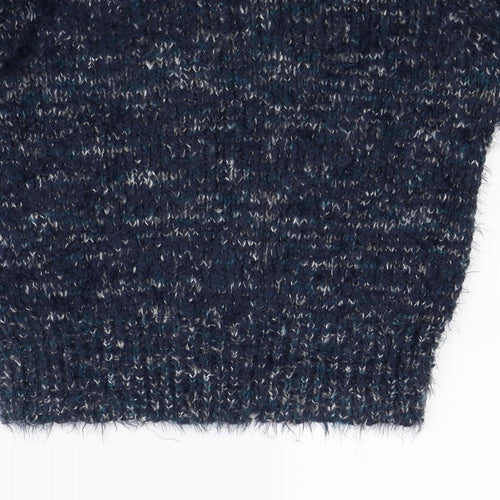 Isle Womens Blue   Pullover Jumper Size M