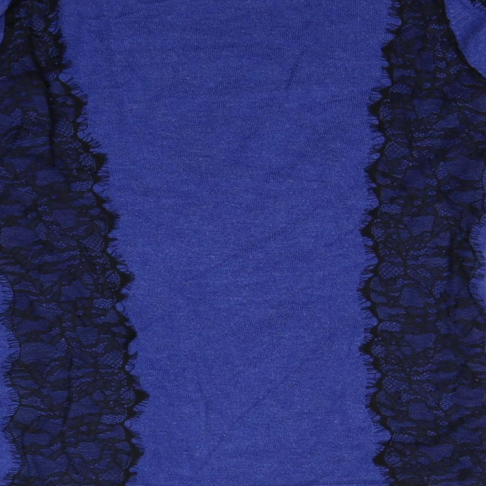 Kaliko Womens Blue   Pullover Sweatshirt Size 12