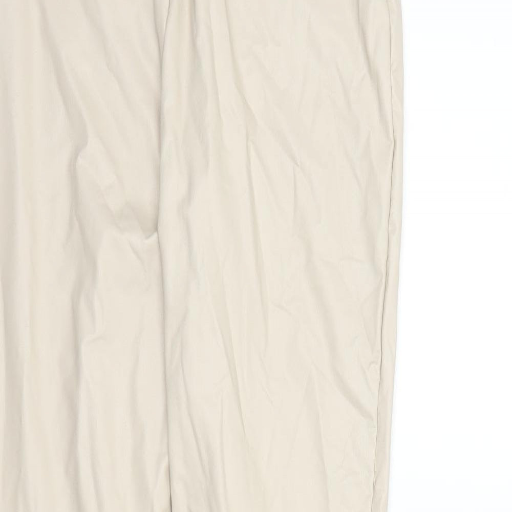 SheIn Womens Beige   Jegging Trousers Size M L32 in